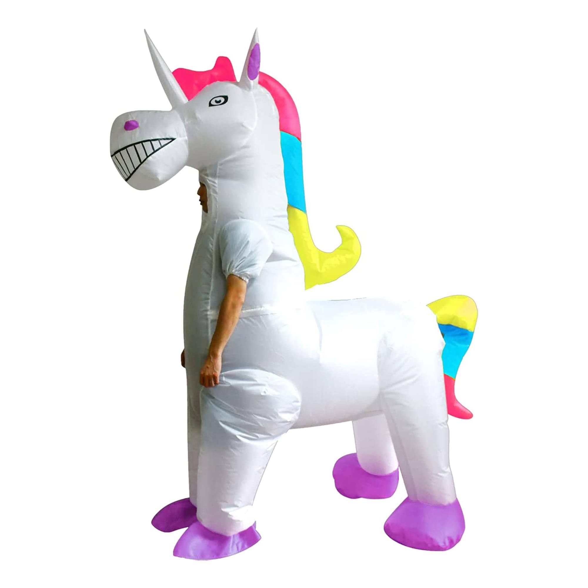 Studio Halloween - Magical 4 Legged Unicorn Inflatable Adult Costume - White price history on PriceWatchPro