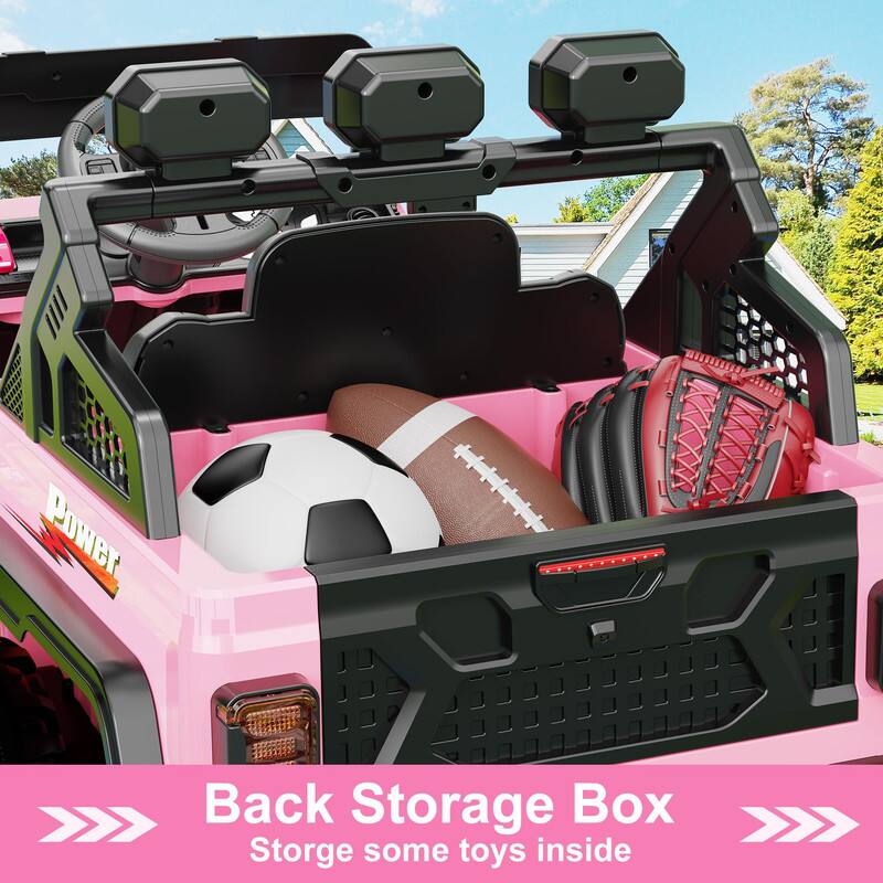 Back Storage Box  
Store some toys inside