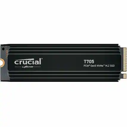 Crucial by Micron
T705
PCIe® Gen5 NVMe™ M.2 SSD