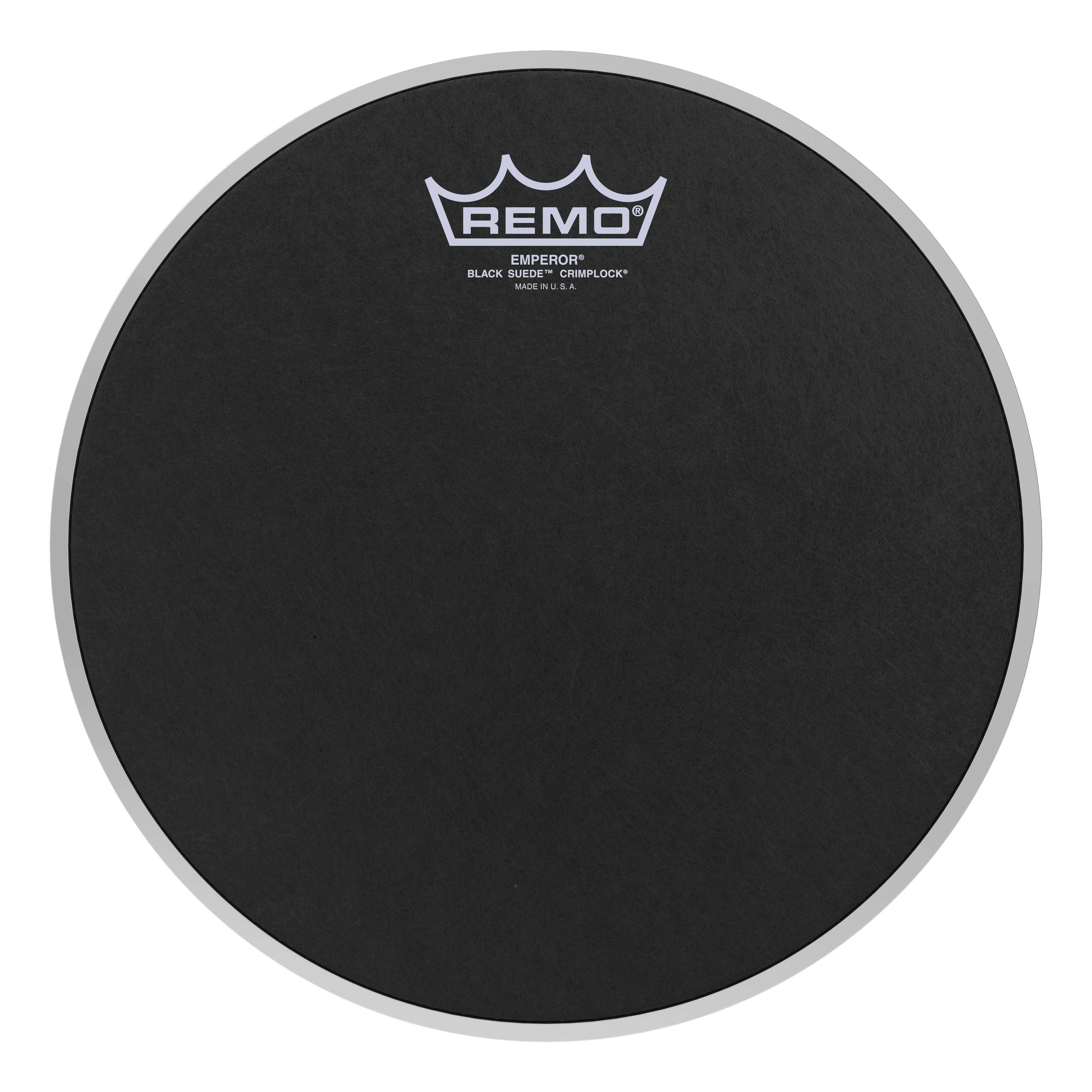 REMO EMPEROR BLACK SUEDE  
CRIMLOCK  
MADE IN USA