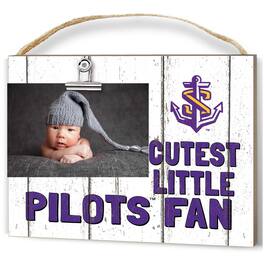 Jardine - LSU Shreveport Pilots 16" x 22" Cutest Little Weathered Logo Frame - White