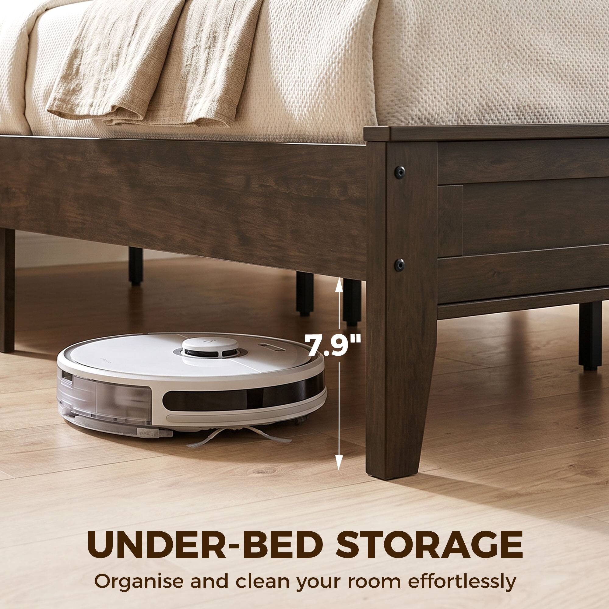 7.9"  
UNDER-BED STORAGE  
Organise and clean your room effortlessly