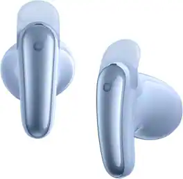Soundcore - by Anker Liberty Buds, Semi-in-Ear Earbuds, with Real-Time Adaptive ANC, Spatial Audio, Translation - Light Blue