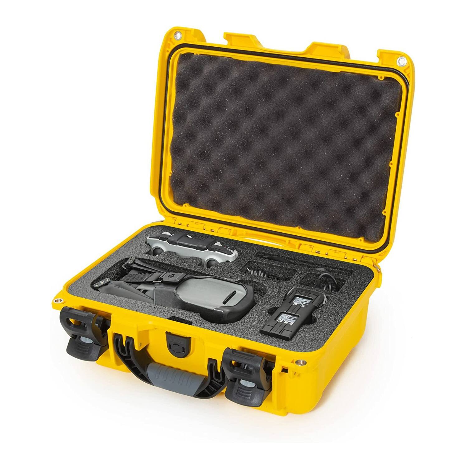 Front. NANUK - Nanuk Hard Case with Foam Insert for DJI Mavic 3 (Yellow).