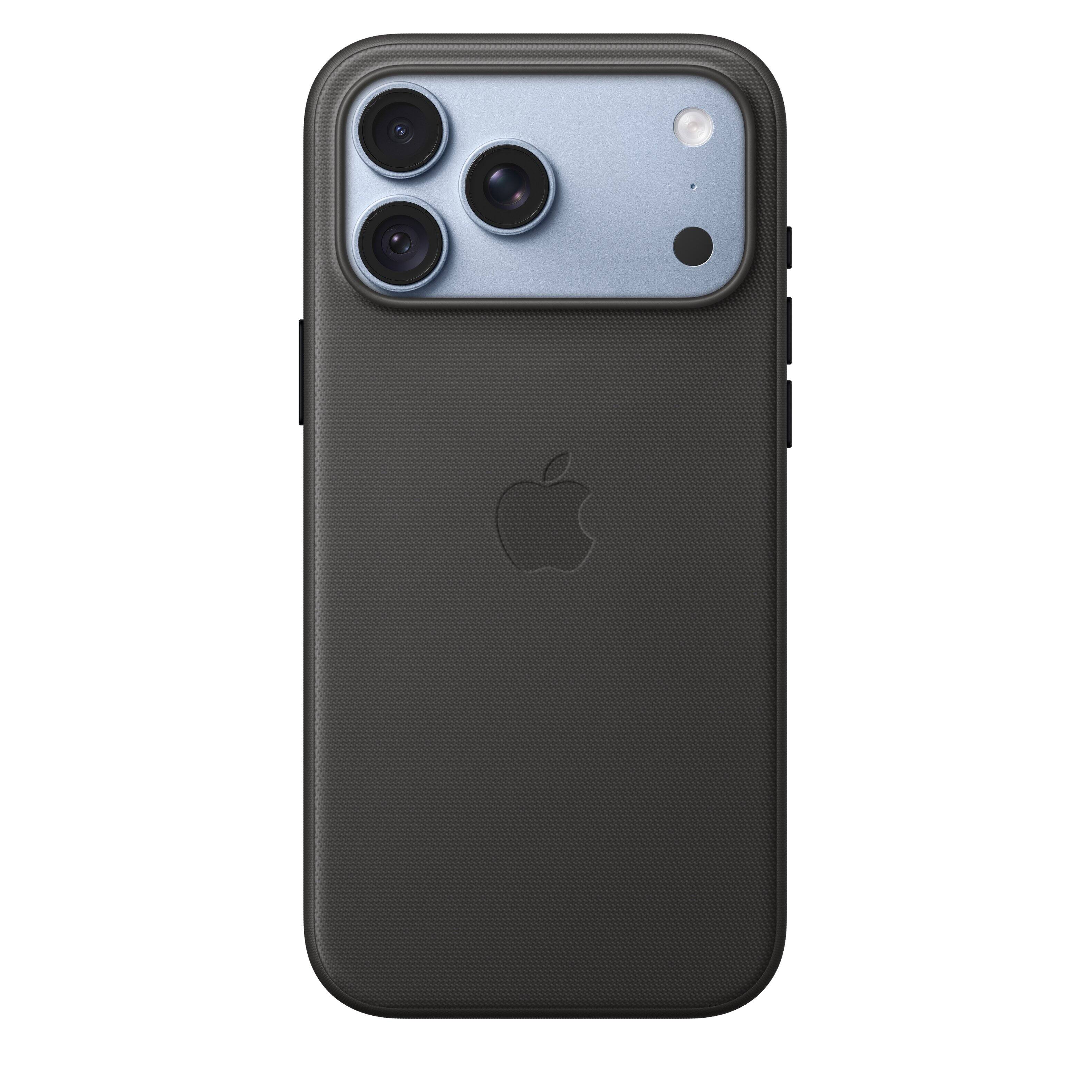 Alt View 2. Apple - iPhone 18 Pro Max TechWoven Case with MagSafe - Black.