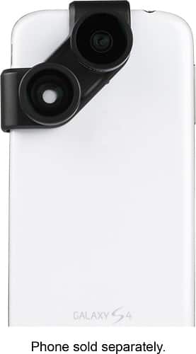 Front Standard. olloclip - 4-in-1 Photo Lens for Samsung Galaxy S 4 Cell Phones.