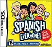 Front Detail. Spanish for Everyone - Nintendo DS.