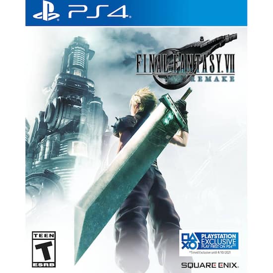 Final Fantasy VII Remake Standard Edition PlayStation 4, PlayStation 5  92319 - Best Buy