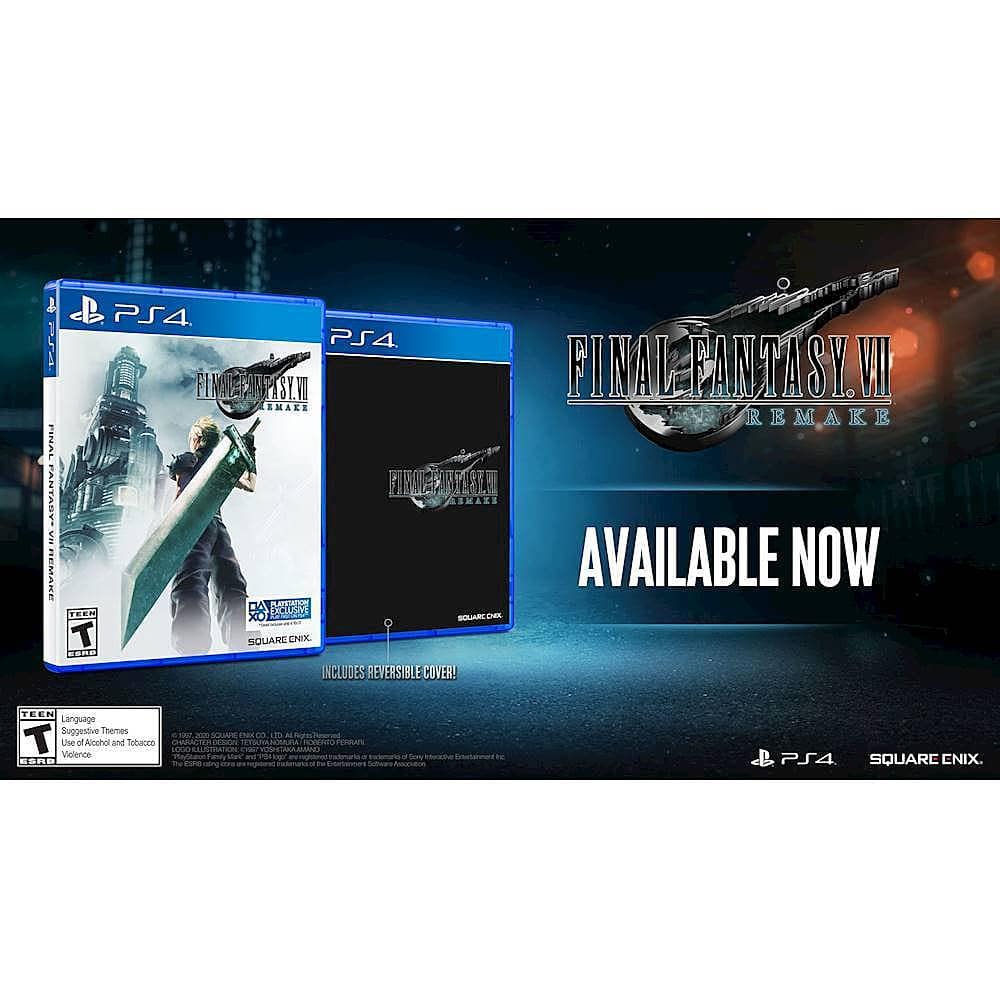 final fantasy 7 remake ps4 best buy