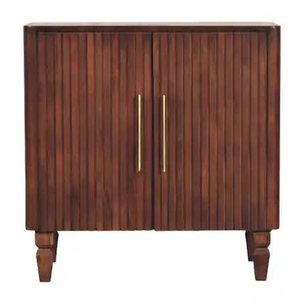 Front. Artisan Furniture - Artisan Furniture, Cavallo Cabinet,With Ample Storage - Brown.