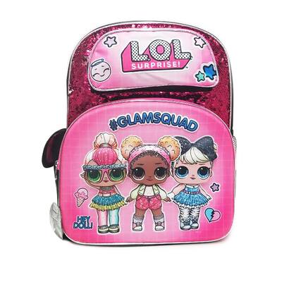 3d Molded Magic Sequins L.o.l 12" Toddler Backpack 3d Molded Magic Sequins L.o.l 12" Toddler Backpack