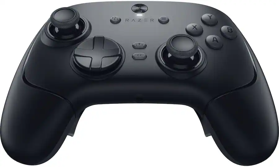 Alt View 4. Razer - Wolverine V3 Tournament Edition 8K Wired Gaming Controller with TMR Thumbsticks and Swappable Caps for Windows - Black.