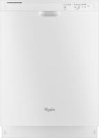 Whirlpool - 24" Tall Tub Built-In Dishwasher - White - Front_Zoom