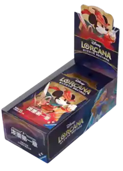 disney lorcana booster box amazon Ravensburger TCG: Rise of the Floodborn Pack Display | 24 Packs with 12 Trading Cards Each | Ideal for Collectors & Disney Fans and 1 randomly selected foil card Disney Lorcana Chinese The First
