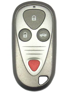 Car Keys Express - Acura Keyless Entry Remote - 4 Buttons (Lock, Unlock, Trunk, and Panic) - Gray