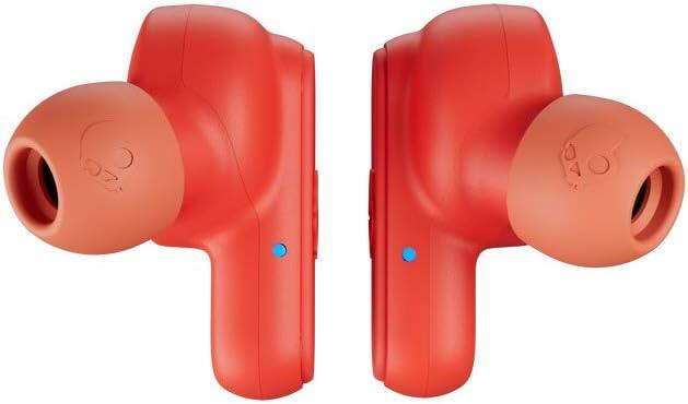 Alt View 4. Skullcandy - Dime Bluetooth True Wireless Earbuds - Red.