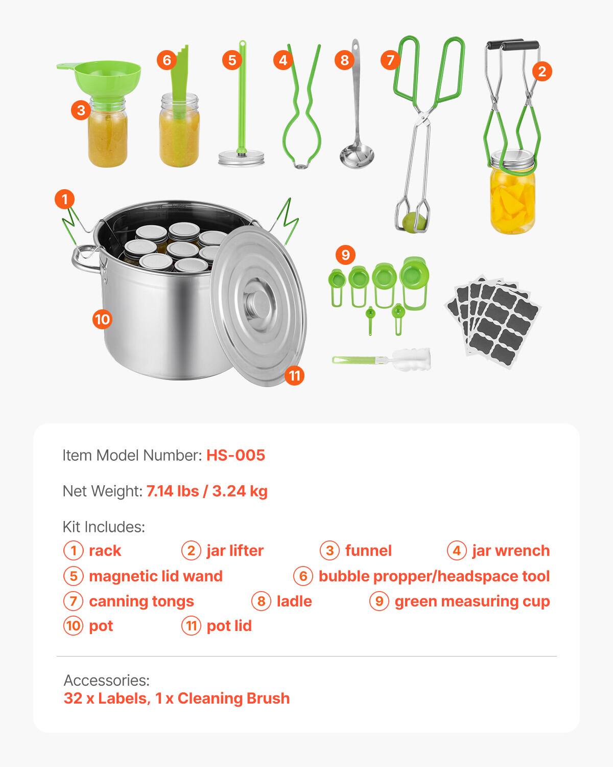 VEVOR Canning Supplies Kit - Thumbnail 5