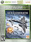 Front Detail. Ace Combat 6: Fires of Liberation Platinum Hits - Xbox 360.