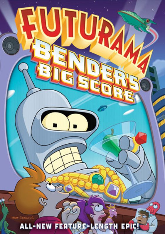  Futurama: Bender's Big Score [DVD]