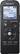 Front. Sony - Digital Voice Recorder - Black.