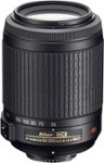 Front Zoom. Nikon - AF-S DX VR Zoom-Nikkor 55-200mm f/4-5.6G IF-ED Telephoto Zoom Lens - Black.