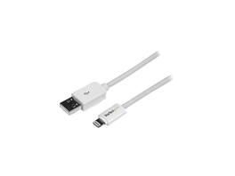 StarTech.com - 2m White Lightning to USB Cable - Charge/Sync for iPhone/iPod/iPad