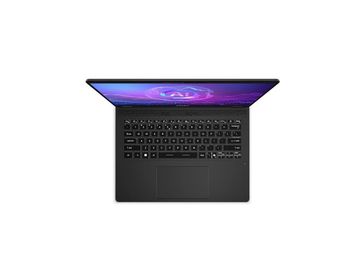 Alt View 10. MSI - MSI Prestige 14 AI+ Evo 14.0" Laptop Intel Core Ultra 7 258V 32GB Memory 1 TB NVMe SSD Windows 11 Home C2VMG-032US.