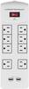 Monster - Core Power 800 USB 8-Outlet Surge Protector - White-Front_Standard