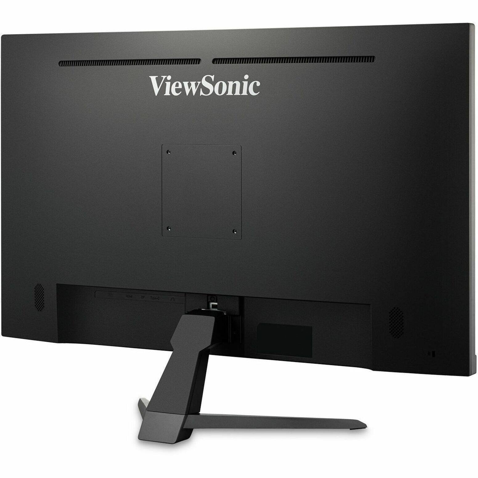 Alt View 19. ViewSonic - VX3267U-2K 32" IPS LCD QHD Monitor with HDR (HDMI, Display Port) - Black.