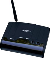 Universal Remote Control - Narrow Band RF Base Station - Black - Front_Zoom