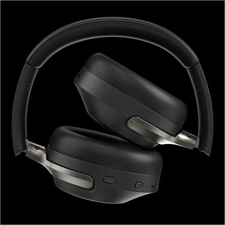 Alt View 7. Creative Labs - Creative Zen Hybrid SXFI Headset - Siri, Google Assistant - Stereo - Mini-phone (3.5mm), USB Type C - Wired/Wireless - Black.