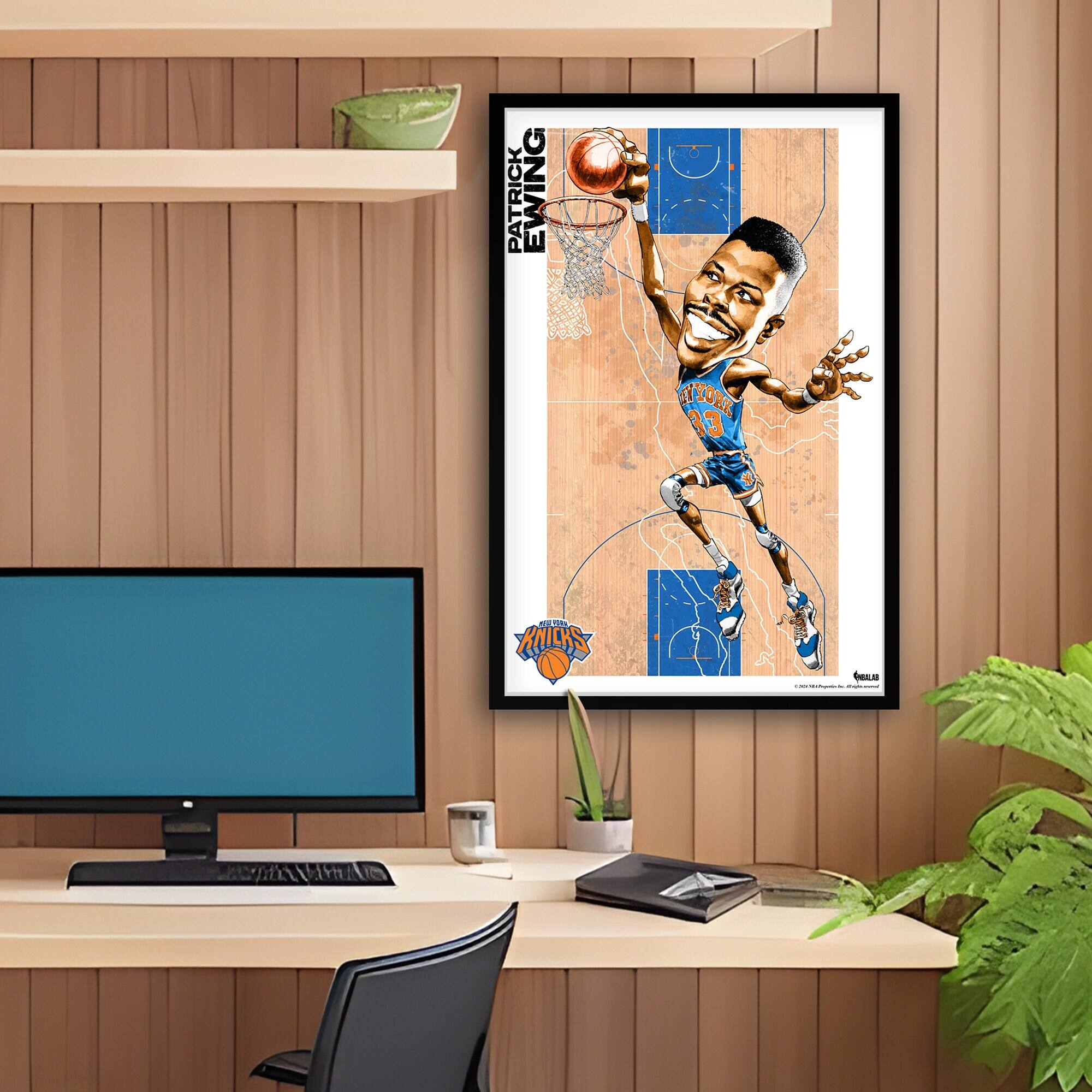 PATRICK EWING  
ENTORE 33  
KNICKS - L