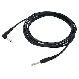 D'Addario - Classic Series 10' 1/4" TS Male Right Angle to 1/4" TS Male Right Angle Instrument Cable