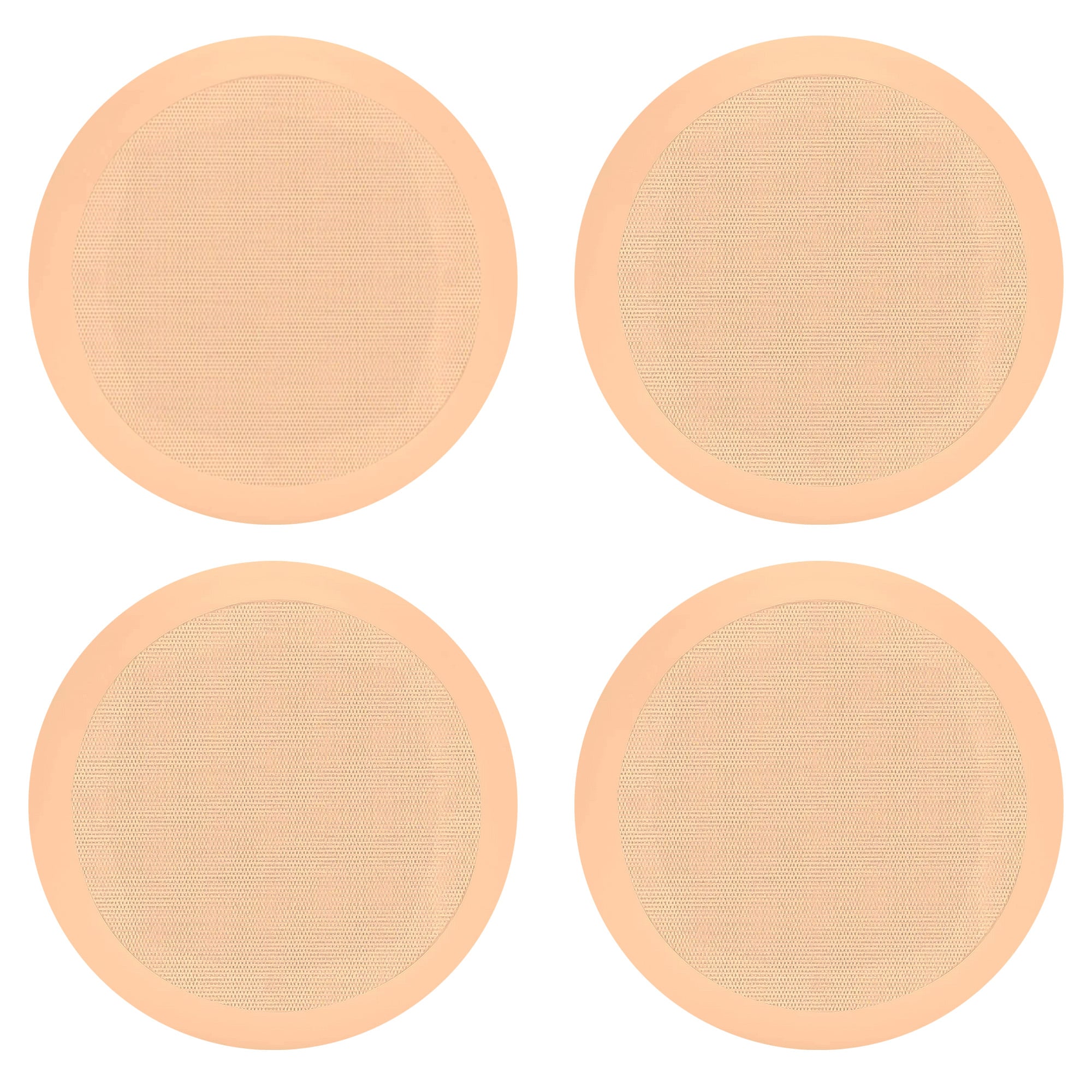 Pyle - 200W 6.5" Flush In Wall/In Ceiling Speakers Spring-Loaded Terminals, 2 Pair