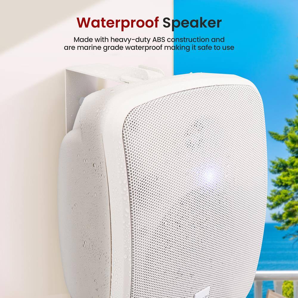 Waterproof Speaker

Made with heavy-duty ABS construction and are marine grade waterproof making it safe to use