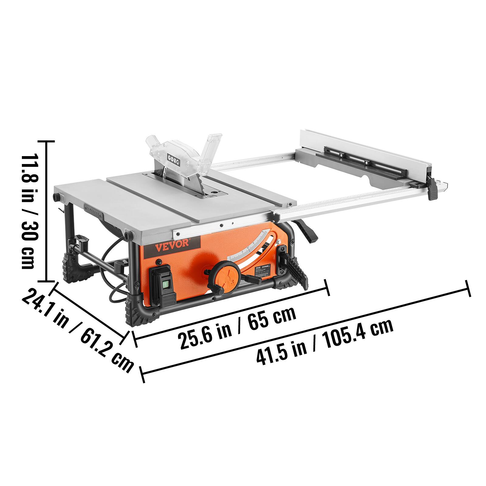 GOBO cm 30 11.8 in / 30 / VEVOR Tomes 24.1 in 61.2 cm I 25.6 in / 65 cm I 41.5 in / 105.4 cm
