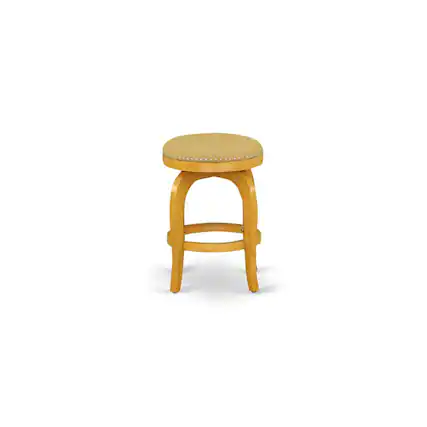 Front. East West Furniture - Night Stand Vegas Gold - Brown.