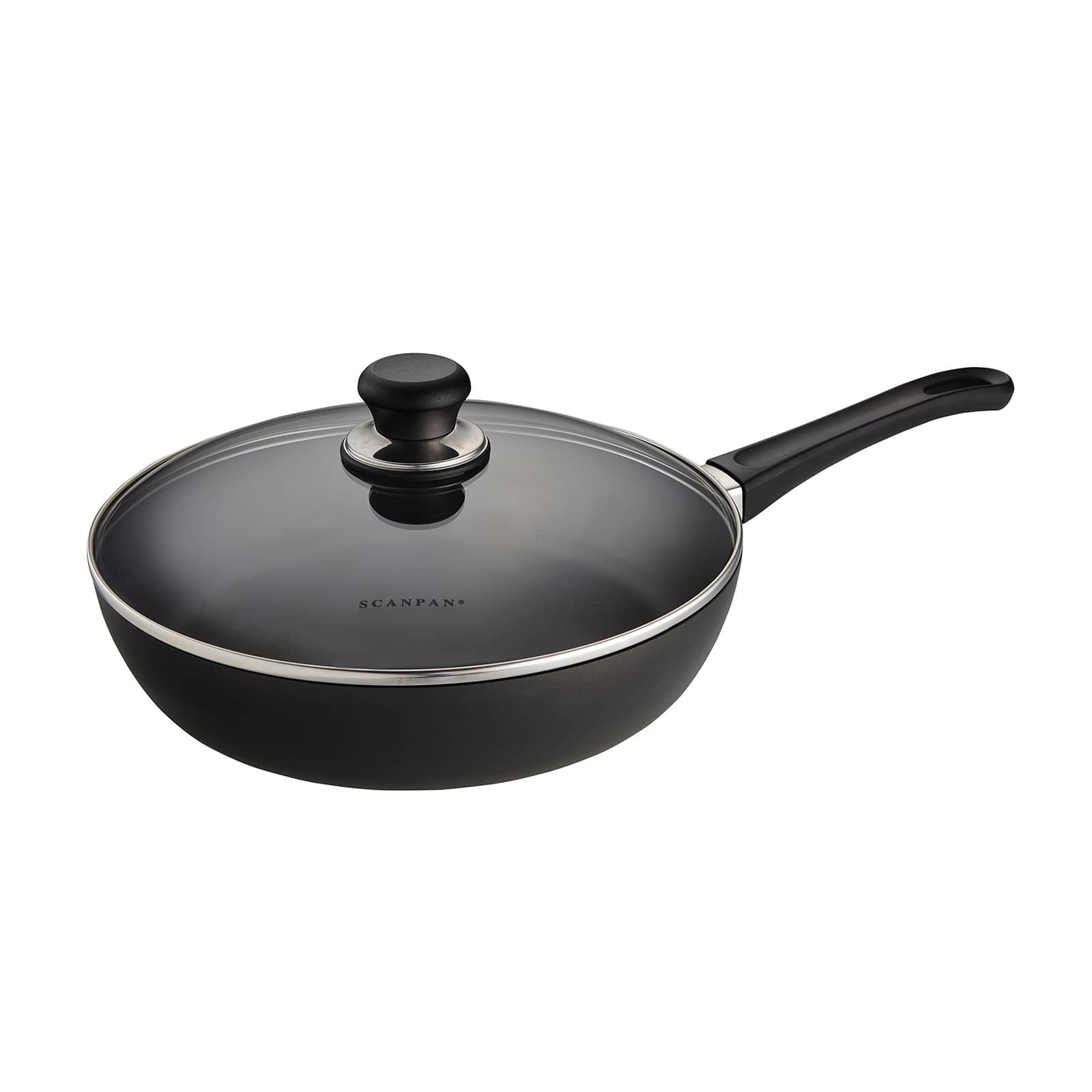 Scanpan - Classic Induction 3.25 Qt. Saute Pan with Lid - Black