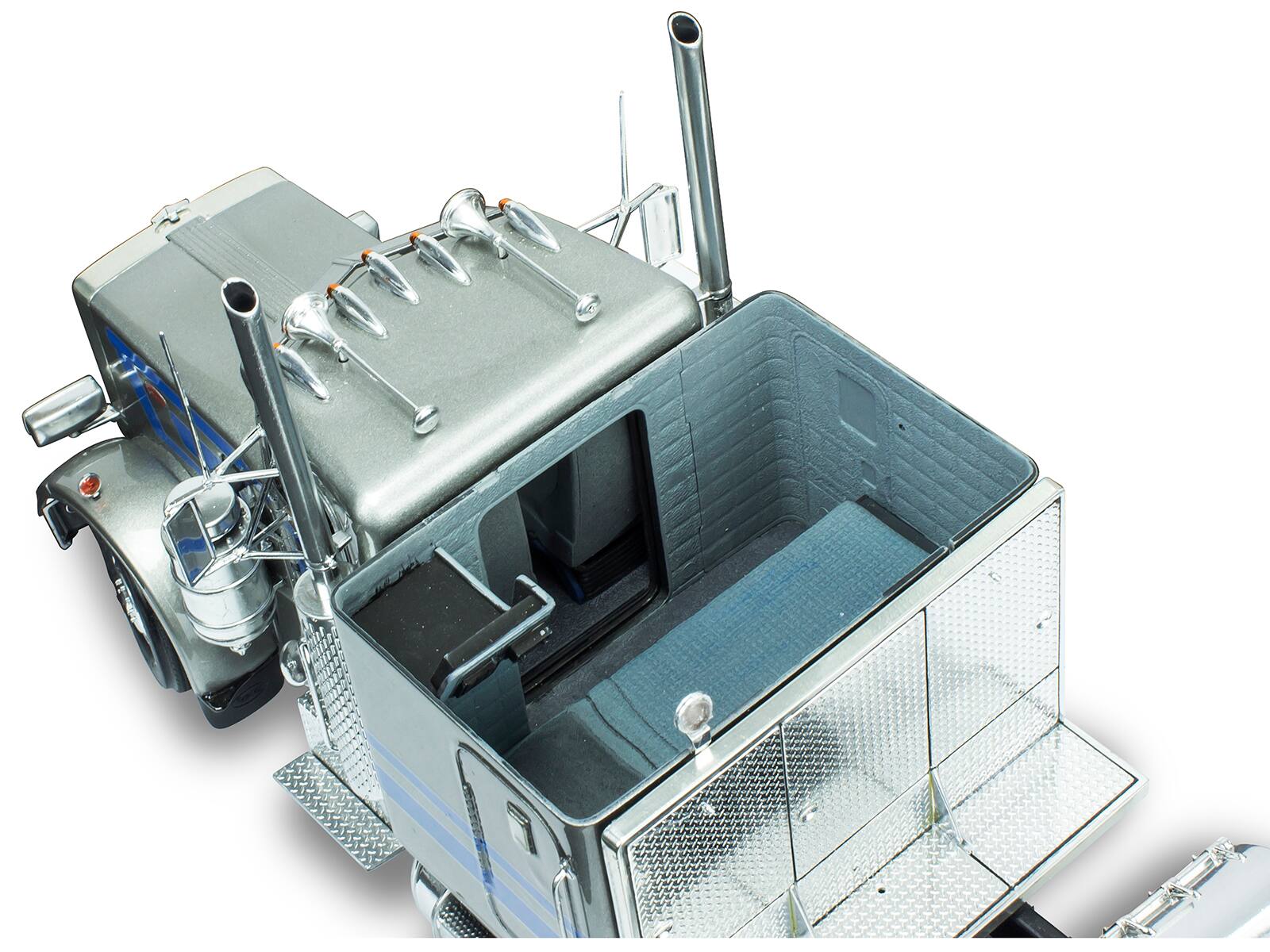 Alt View 7. Revell - Level 5 Model Kit Peterbilt 359 Truck Tractor 1/25 Scale Model by Revell.