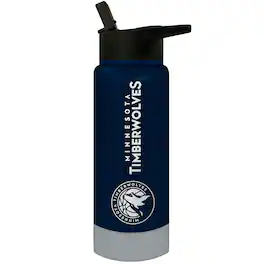 Great American Products - Minnesota Timberwolves 24oz. Thirst Hydration Water Bottle - Multicolor