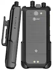 Front. Nakedcellphone - Belt Clip Holster Holder Carrying Case for Sonim XP5plus 5G (X530) / XP5 Plus 4G (XP5900) Phone - Black.