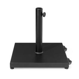 Crestlive Products - Square Weighted Outdoor Umbrella Base Stand for Patio Market Umbrella - Black