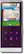 Front Standard. Samsung - T10 4GB* MP3 and Video Player - Purple.