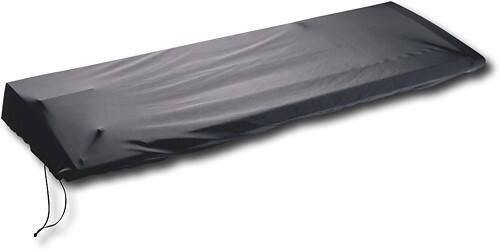 Angle Standard. Gator Cases - Keyboard Cover for Most 88-Note Keyboards - Black.