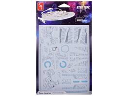 U.S.S. Reliant NCC-1864 Aztec Decal Set "Star Trek II: The Wrath of Khan" (1982) Movie 1/537 Scale Model by AMT - Gray