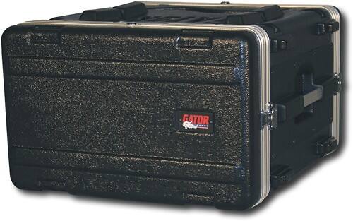 Angle Standard. Gator Cases - Locking ATA 6-Space Rack.
