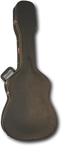  Gator Cases - Hardshell Guitar Case for Most Dreadnought or 12-String Guitars - Black