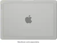Incase - Edge Hard Shell Case for MacBook Air 13-inch M4 2025, M3 2024 - Clear - Front_Zoom