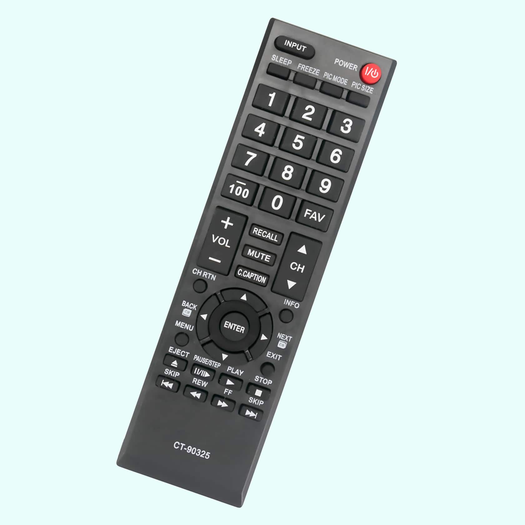 ALLIMITY Replacement Universal Remote CT 90325, Fit for Toshiba TV