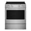 KitchenAid - 5.3 Cu. Ft. Smart Slide-In Electric Range with Two Even-Heat Hyper Elements - Stainless Steel